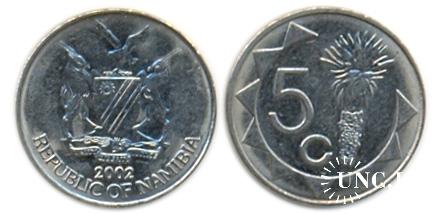 5 центів Ø17,0 мм. Fe/Ni, 2,20 г.
