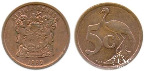 5 центів Ø21,0 мм. Fe(Cu), 4,50 г.