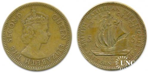 5 центів Ø21,0 мм. Ni-Brass, 5,05 г.