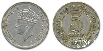 5 центов Ø16,15 мм. Cu-Ni, 1,39 г.