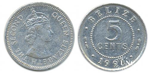 5 центов Ø20,15 мм. Al, 1,07 г.
