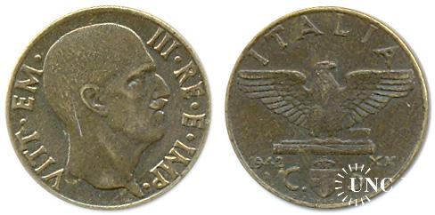 5 чентезімо Ø19,5 мм. Bronze, 2,95 г.