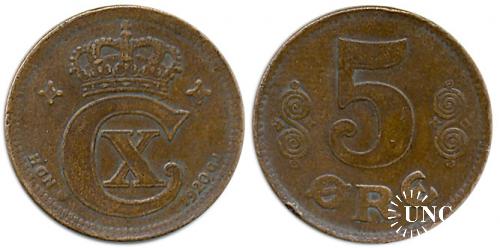 5 оре Ø27,0 мм. Bronze, 8,00 г.