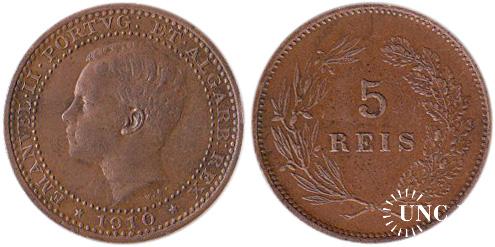 5 рэйс Ø20,5 мм. Bronze, 2,80 г.