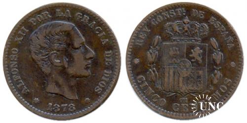 5 сентаво Ø25,0 мм. Bronze, 5,0 г.