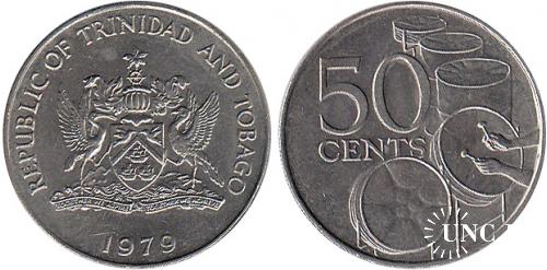 50 центів Ø26,0 мм. Cu-Ni, 7,00 г.