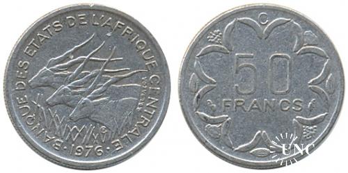 50 франків Ø25,1 мм. Ni, 4,70 г.