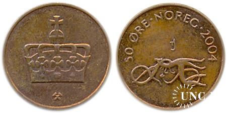 50 оре Ø18,5 мм. Bronze, 3,60 г.