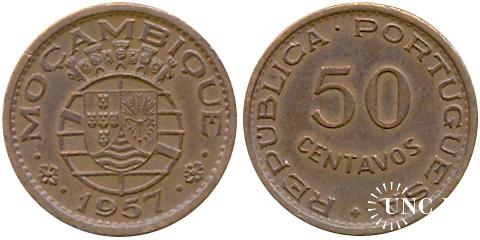 50 сентаво Ø20,0 мм. Bronze, 4,07 г.