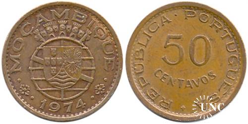 50 сентаво Ø22,5 мм. Bronze, 4,53 г.