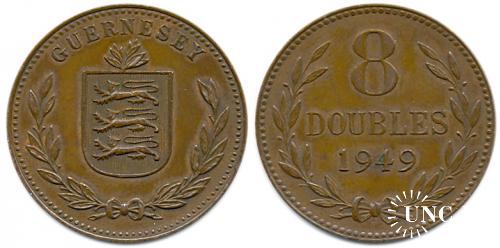 8 дублей Ø31,1 мм. Bronze, 10,4 г.