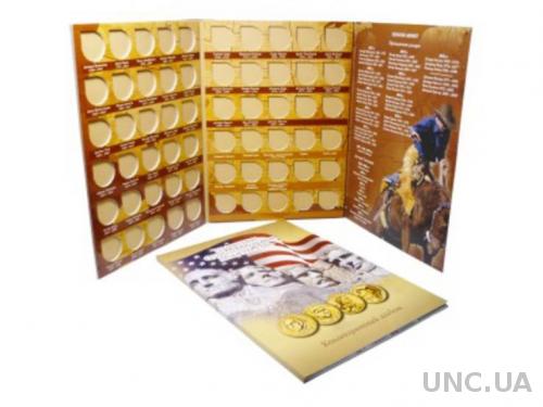 Альбом-планшет для памятных однодолларовых монет США