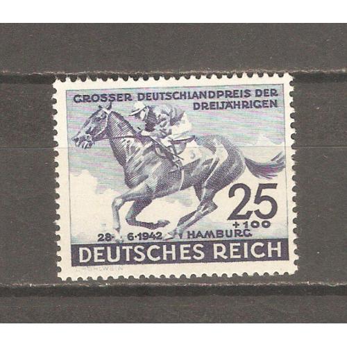 1942 г., Третий рейх, Германия (Mi. 814, серия, CV $30, MNH)