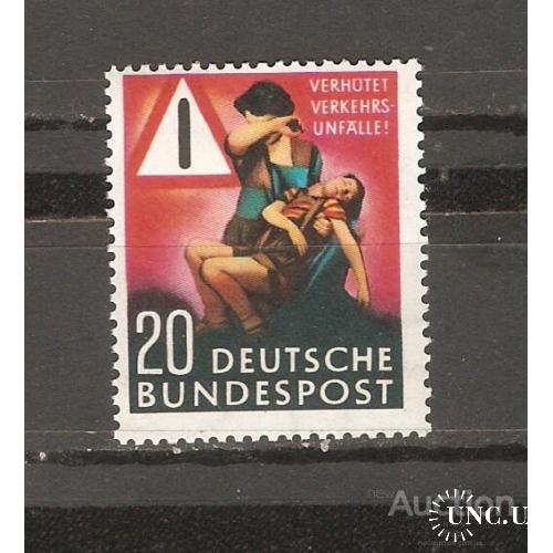 1953 год Федеративная Республика Германия (CV $ 25, серия, MNH)