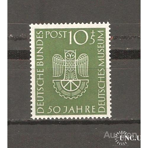 1953 год Германия Федеративная Республика (CV $ 40, серия, MNH)