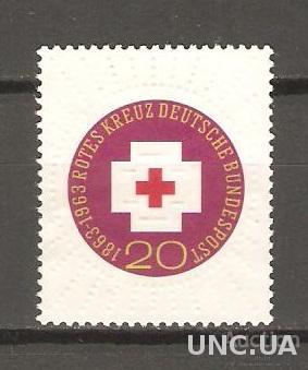ФРГ красный крест серия** 1963 год