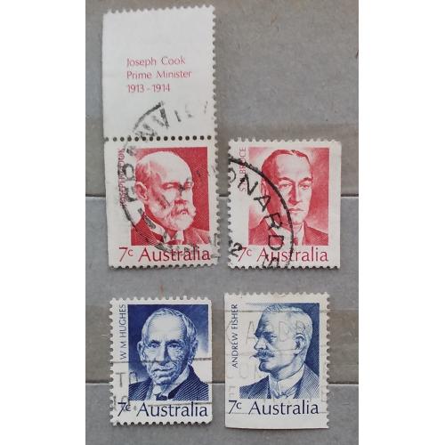 Астралия 1972 г - Премьер-министры