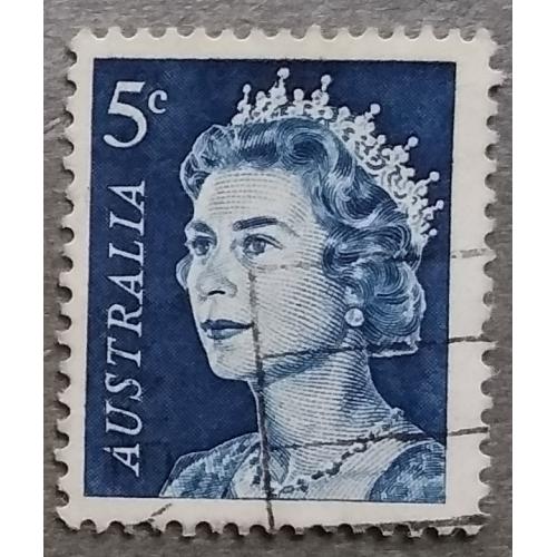 Австралия 1967 г - Королева Елизавета II, гаш
