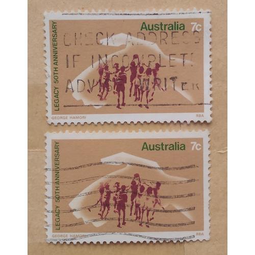 Австралия 1973 г - . 50 лет организации "Наследие"
