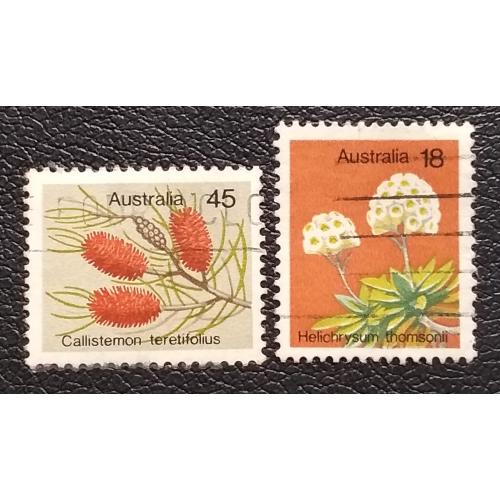 Австралия 1975 г - Дикорастущие  цветы, гаш