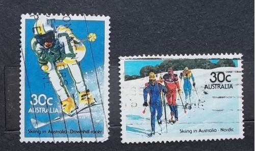 Австралия 1984 г - лыжи