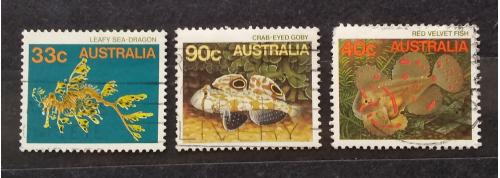 Австралия 1985 г -  морская фауна