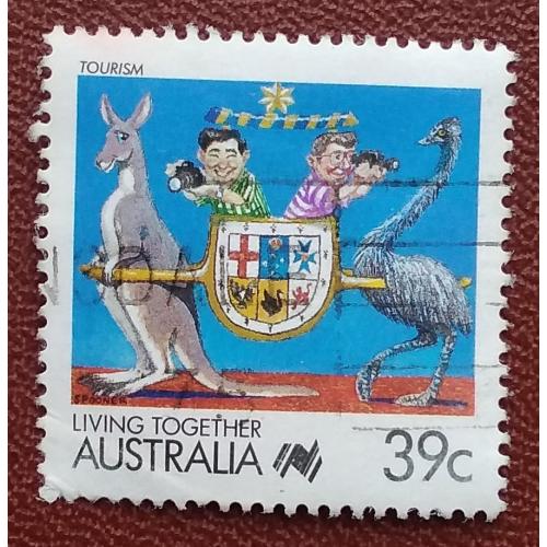 Австралия 1988 г - Жить вместе. Туризм, гаш