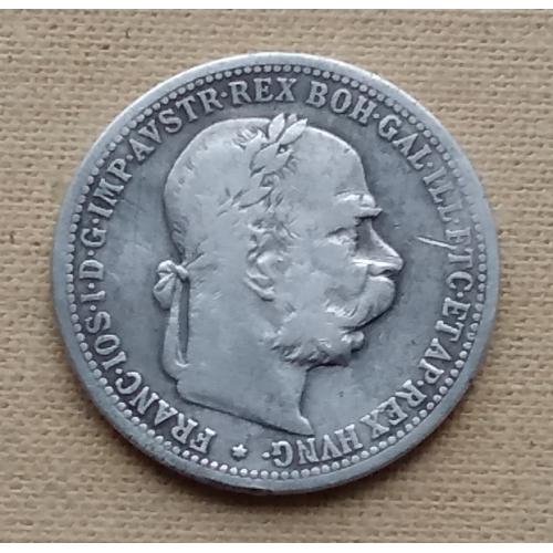 Австрия 1 крона, 1894 г, серебро