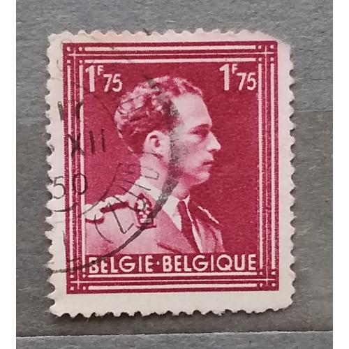 Бельгия 1950 г - Король Леопольд III (1901-1983), гаш