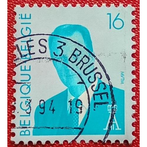 Бельгия 1994 г - Король Альберт II, гаш