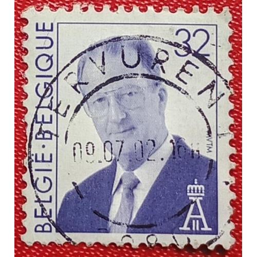 Бельгия 1998 г - Король Альберт II, гаш