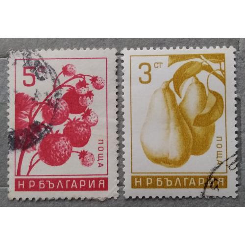 Болгария 1965 г - фрукты