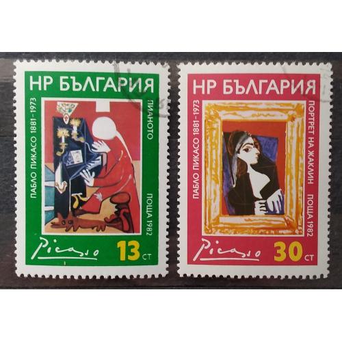 Болгария 1982 г - 100-летие со дня рождения Пабло Пикассо (1881-1973), гаш