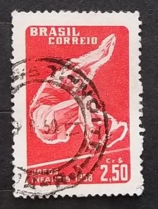 Бразилия 1958 г - детские спортивные игры