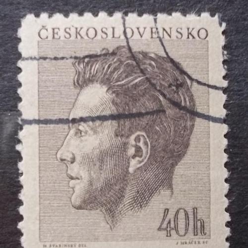 Чехословакия 1953 г - 10 лет со дня смерти писателя Юлиуса Фучика