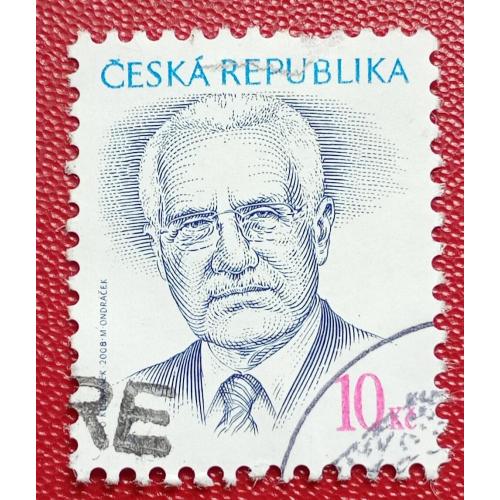 Чешская Республика 2008 г -  Вацлав Клаус, гаш