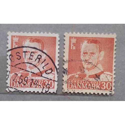 Дания 1948 г - Король Фредерик IX