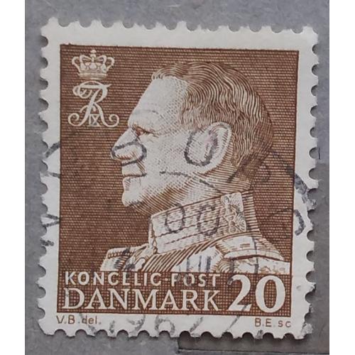 Дания 1961 г - Король Фредерик IX