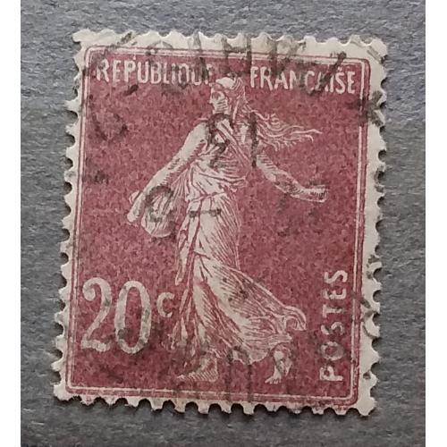 Франция 1906 г - Сеятель, стандарт, гаш