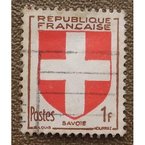 Франция 1949 г - Герб Савойи, гаш