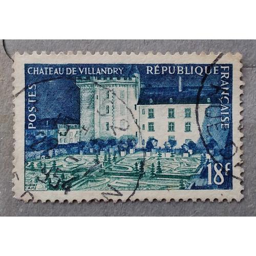 Франция 1954 г - Замок Вилландри