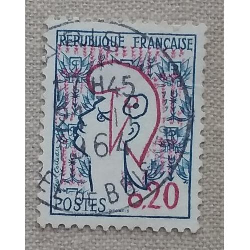 Франция. 1961г - Марианна Жана Кокто, гаш