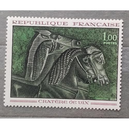 Франция 1966 г - Кратер Викс