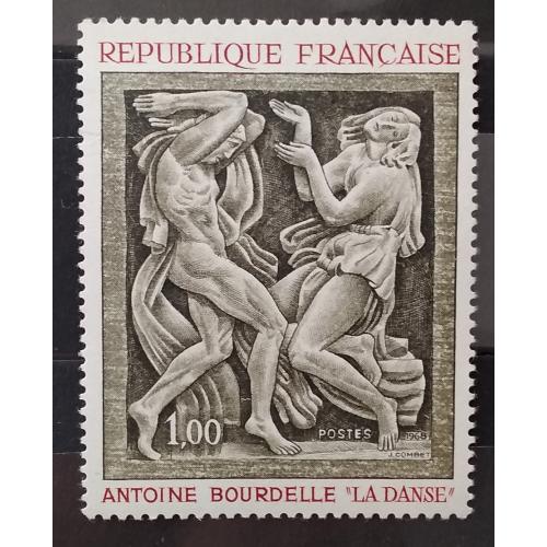 Франция 1968 г - Антуан Бурдель (1861-1929) «Танец»