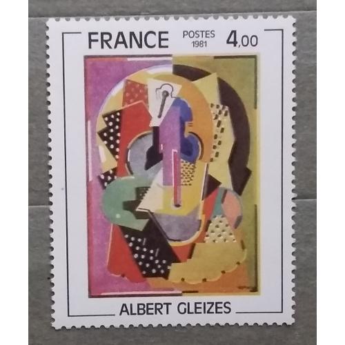 Франция 1981 г - Альберт Глейзес (1881-1953). Экюер (Всадница), негаш