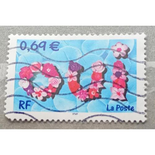 Франция 2002 г - «OUI» (Да), гаш