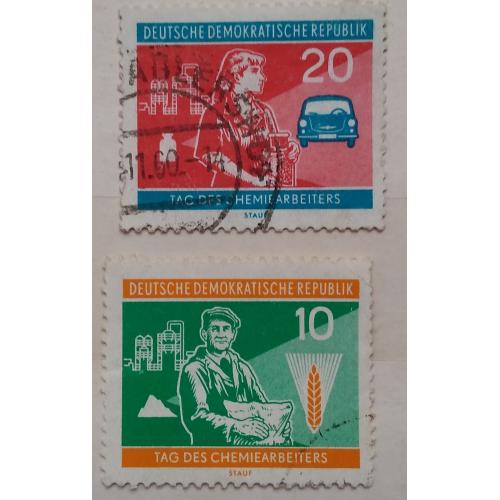 ГДР 1960 г - День химической промышленности