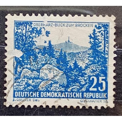 ГДР 1961 г - Броккен, Верхний Гарц, гаш