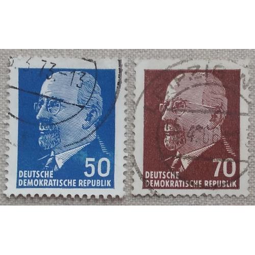 ГДР 1963 г - Вальтер Ульбрихт, гаш