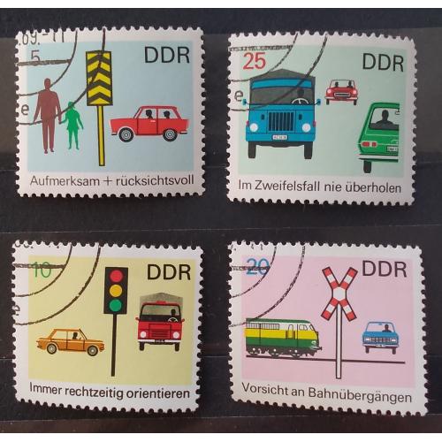 ГДР 1969 г - Безопасность дорожного движения